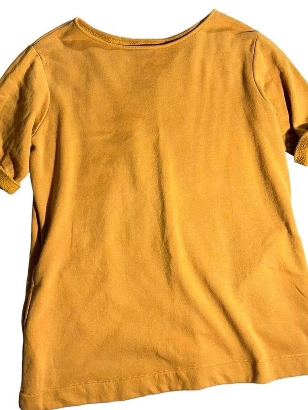 254-Urban Outfitters Tan sweatshirt dress oversized with pockets #90s #y2k